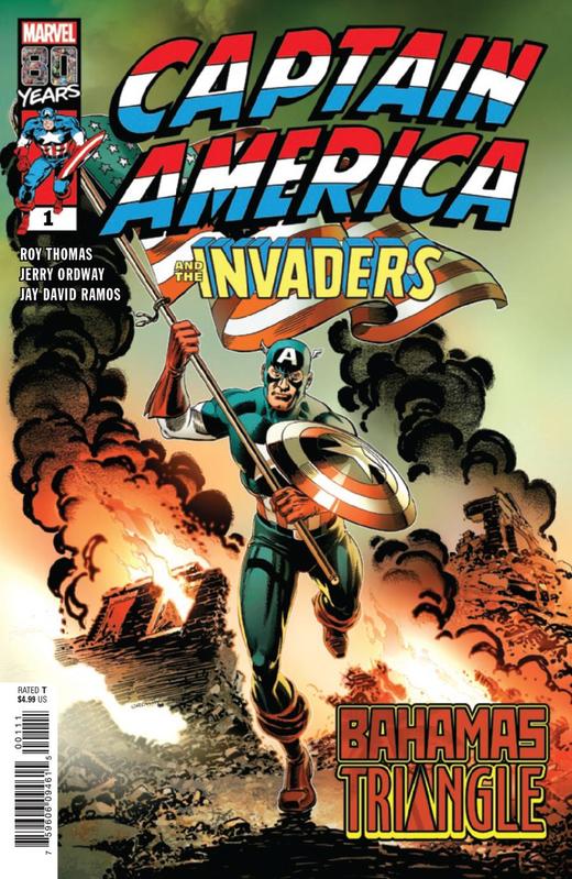 美国队长 侵袭组 特刊 Captain America Invaders Bahamas Triangle（2019）普封 商品图0