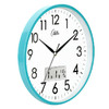 康巴丝（Compas）挂钟 创意时尚时钟 静音日历石英钟客厅卧室挂表c2855Y 蓝色 商品缩略图1