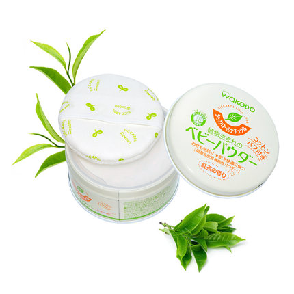 和光堂红茶纯植物兴婴儿爽身粉/罐   4987244150424  1*8*6