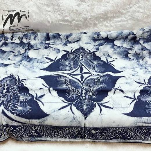 蝴蝶妈妈蜡染丝巾