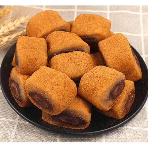 道地东北驴打滚糯米糕豆面卷子手工豆面卷年糕糍粑亚布力米面粮油系列