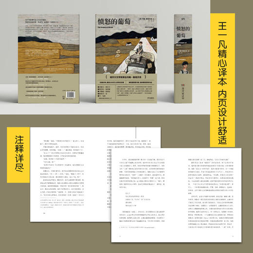 【新书特惠】豆瓣评分9.1有书 必读榜单-《愤怒的葡萄》历史是个轮回 商品图1
