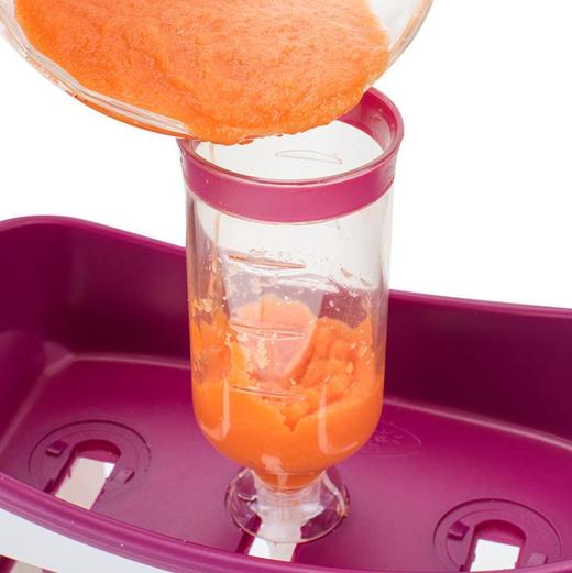 【料理机】儿童果泥挤压器家用厨房分装器辅食制作手动婴儿辅食储存袋辅食机 商品图2