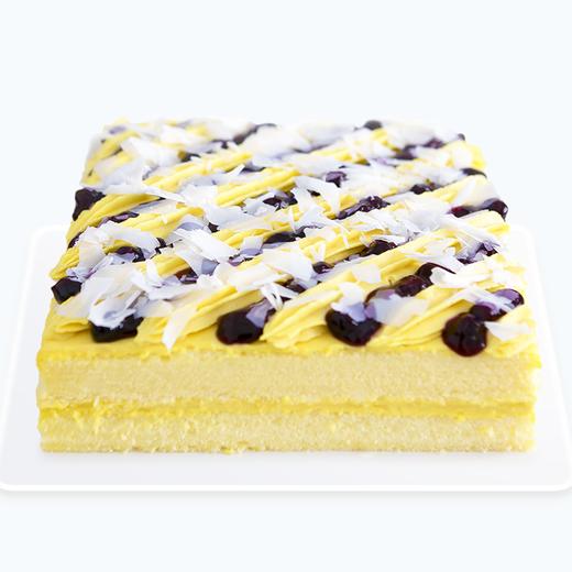 【3人团仅需¥39.9】蓝莓栗子蓉下午茶 大小约15cm x 15cm 配有刀叉碟，无生日帽和蜡烛 商品图1