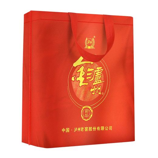 【推荐】泸州老窖股份 金泸州 韵坛 52度白酒 礼盒装（内置3只手提袋） 450ml *6瓶 整箱装 商品图2