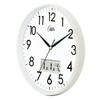 康巴丝（Compas）挂钟 创意时尚时钟 静音日历石英钟客厅卧室挂表c2855Y 白色 商品缩略图0