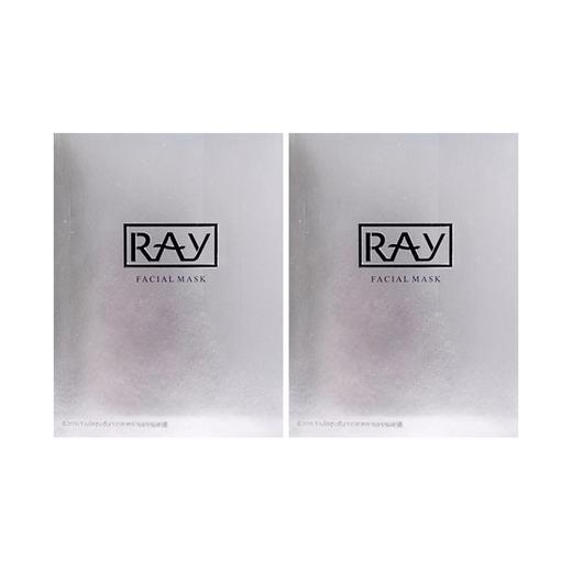 【门店直发 国内专柜】RAY 蚕丝面膜 银色 10片/盒 商品图0