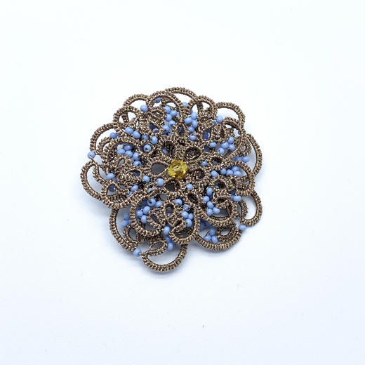 北京仓｜Lorina Balteanu-Flower-胸针［法国设计师］ 商品图0