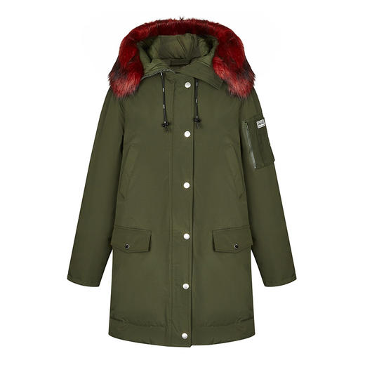 KENZO 高田贤三  女士长款连帽羽绒服F962OU019551 商品图0