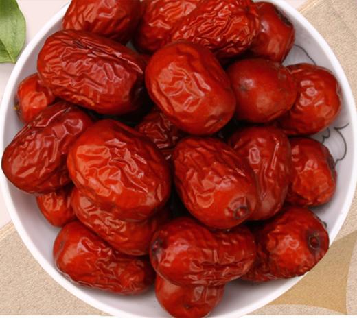 【养生系列】兵团红新疆珍珠红枣 色泽鲜亮 果肉肥厚 生产日期日在大件外包装 发货的红枣内袋无日期 介意慎拍哦 商品图0