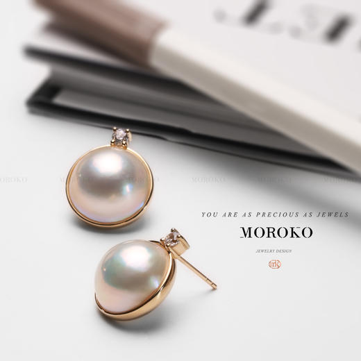 人鱼之泪「马贝耳环」/Mermaid’s Tear 商品图1