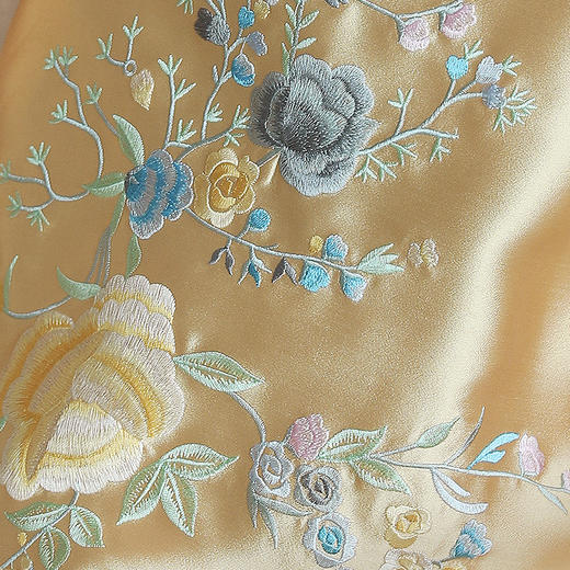 HLW-9647秋季新款刺绣改良唐装立体绣花优雅端庄上衣 商品图4