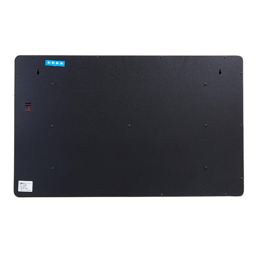 康巴丝（Compas）挂钟数码万年历电子钟客厅时钟方形大电子钟表静音铝合金边框客厅挂表308黑 商品图0