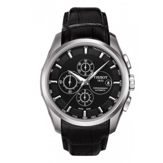 天梭 TISSOT 库图系列男士自动机械腕表 T035.627.16.051.00 商品图0