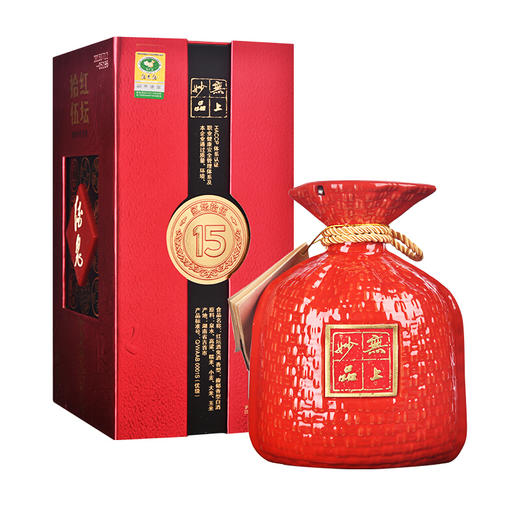 酒鬼 红坛十五 52度500ml*6 整箱6瓶装 商品图4