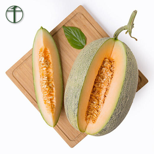 【会员9.5/斤】孙蜜壹号 海南西州蜜25号哈密瓜 （切块请备注） 商品图0
