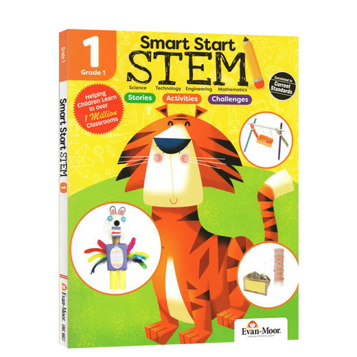 Evan Moor Smart Start STEMPrek1美国加州幼儿园小学Science学科 商品图3