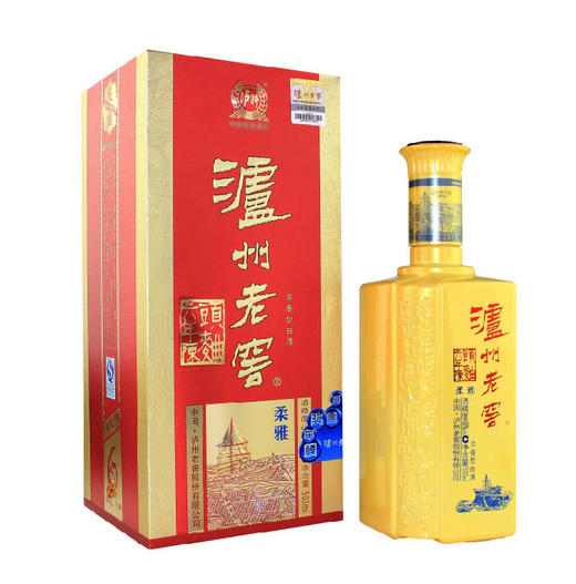 42度泸州老窖六年陈柔雅头曲 500mL 浓香型 商品图0