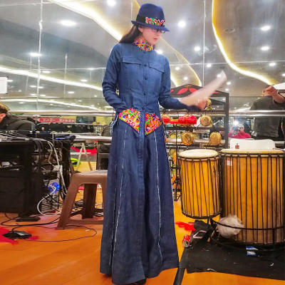 大地之鼓民族风连衣裙 | 杨老师同款 | 现货加急发 商品图3