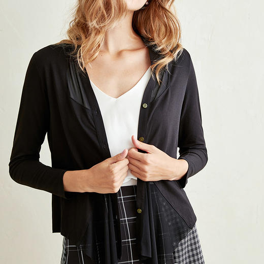 Zeroth.Lab·丝光爽棉开衫丨秋季时髦单品，修身、显瘦，穿出你的优雅知性 商品图0
