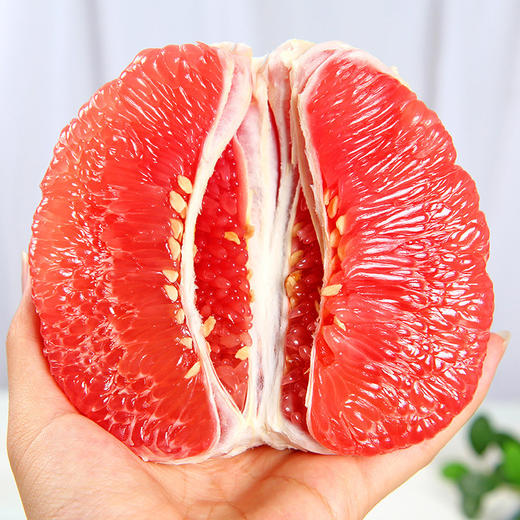 绿色食品认证巴马三红富硒蜜柚来自中国十大富硒之乡鲜嫩多汁香甜爽口