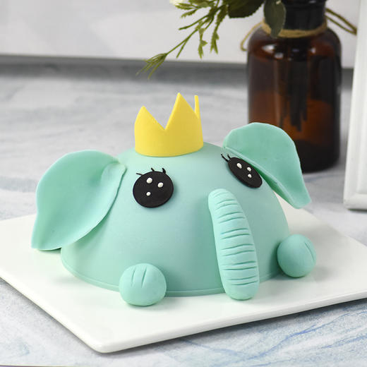 小飞象敲敲乐趣味卡通蛋糕送木锤