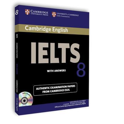 剑桥雅思官方真题集8    大学生出国留学考试书籍  剑桥大学 9781107626133 商品图0