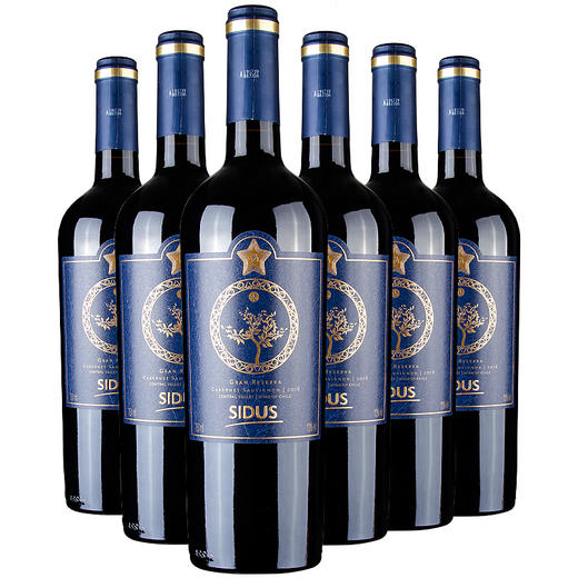 智利 星得斯树藤（15）赤霞珠葡萄酒 750ml*6 整箱装（送6只杯子+醒酒器） 商品图2