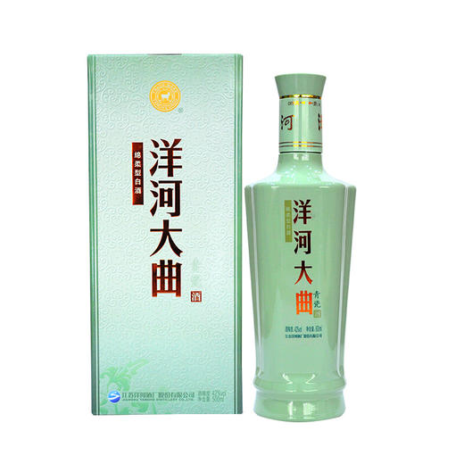 洋河大曲 青瓷绵柔型白酒 33度500ml单瓶装 商品图0