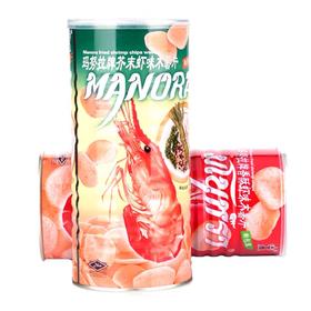 玛努拉牌香酥木薯片（芥末虾味）/罐