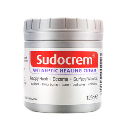 Sudocrem屁屁霜面霜125g 婴儿新生宝宝防红屁屁护臀膏  商品图3