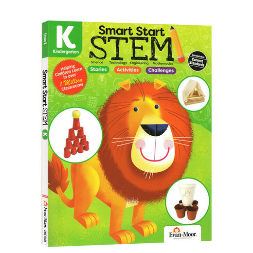 Evan Moor Smart Start STEMPrek1美国加州幼儿园小学Science学科 商品图1