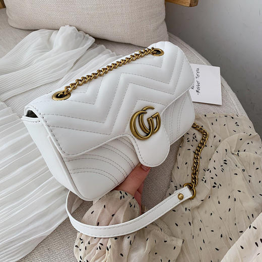 包包女小黑包韩版女包箱包链条斜挎包 商品图1