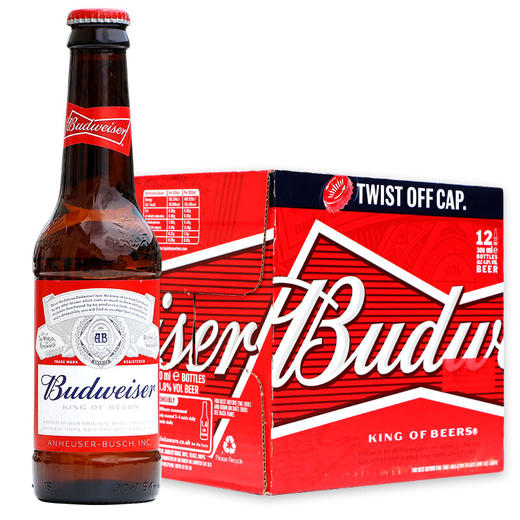 百威啤酒整箱300ml/1瓶/6瓶/12瓶 商品图6