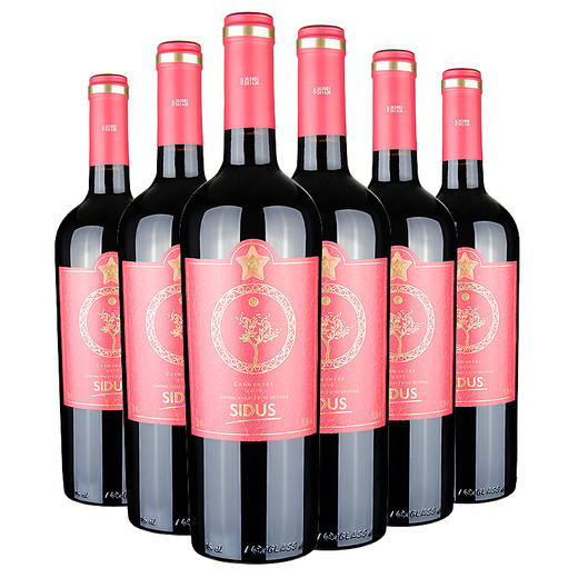 智利 星得斯树藤（5）佳美娜干红葡萄酒 750ml*6 整箱装（送6只杯子+醒酒器） 商品图5