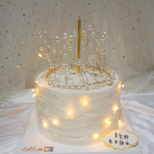 闪灯皇冠蛋糕(图片为6寸效果)