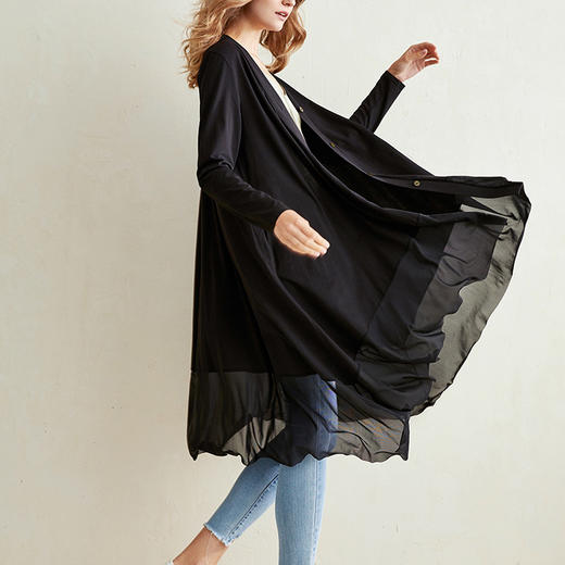 Zeroth.Lab·丝光爽棉开衫丨秋季时髦单品，修身、显瘦，穿出你的优雅知性 商品图7