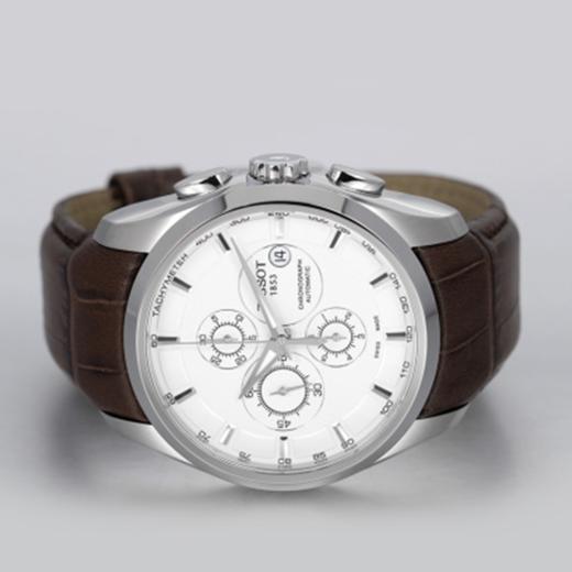 天梭 TISSOT 库图系列男士自动机械腕表 T035.627.16.031.00 商品图1