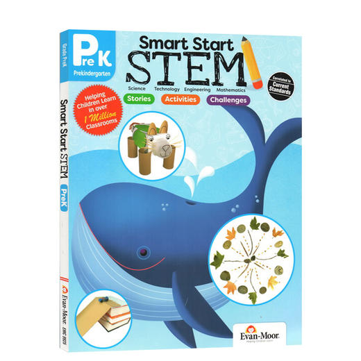 Evan Moor Smart Start STEMPrek1美国加州幼儿园小学Science学科 商品图2