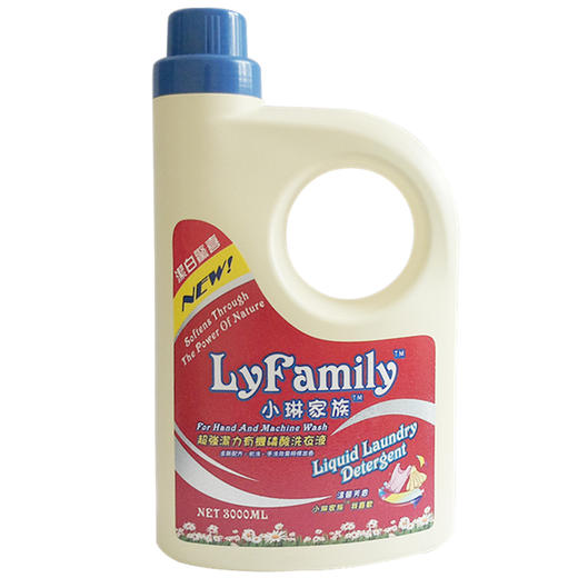 小琳洗衣液(蓝盖)/瓶    4895177800692   1*6 商品图1