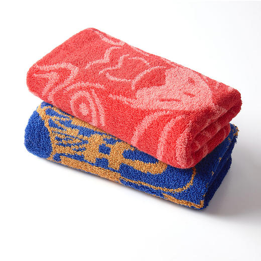 KMJ-006 KENZO虎头提花毛巾二件套 商品图1