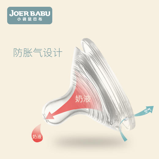 小袋鼠巴布新款保温奶瓶恐龙保温奶瓶奶嘴 商品图2