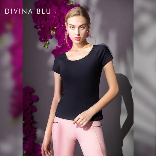 迪唯纳瑜伽短袖【威尼斯短袖08】（售后说明：收货15天内支持调换货） 商品图2