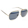 DIOR 通用蓝黑色飞行员形镜片金色金属框架59-14太阳镜墨镜SPLIT-1-2JYJPY带授权招加盟代理 商品缩略图3