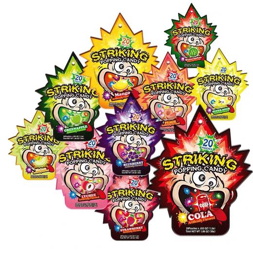 进口跳跳糖（蜜桃味）/包   4895138304825   1*12*4 商品图1