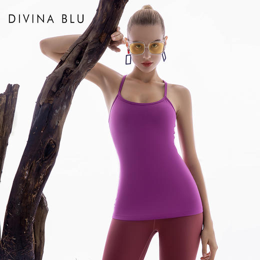 迪唯纳瑜伽背心【罗马吊带08】（售后说明：收货15天内支持调换货） 商品图2