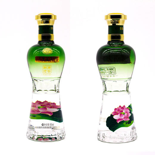 剑南老窖 荷花浓香型白酒52度500ml 商品图2