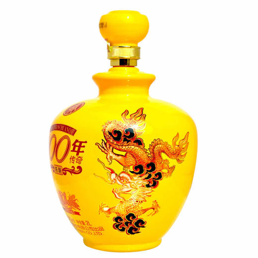 五粮液股份100年传奇陈酿大坛黄色 52度2000ml 商品图3