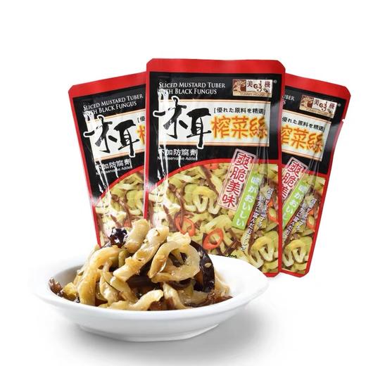 美味栈木耳榨菜丝（70克）/包    873453004570   1*30 商品图0