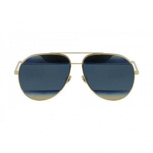 DIOR 通用蓝黑色飞行员形镜片金色金属框架59-14太阳镜墨镜SPLIT-1-2JYJPY带授权招加盟代理 商品图0